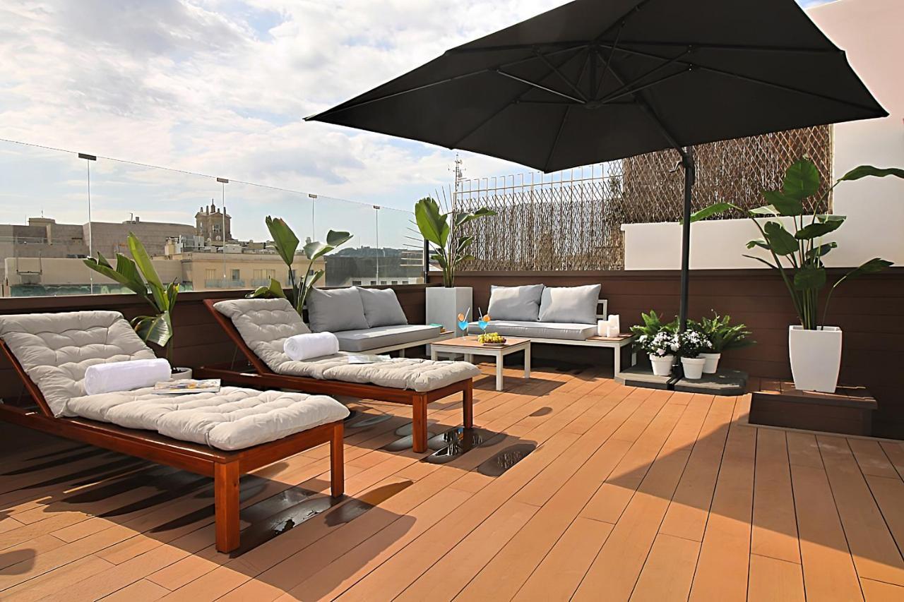Apartament Incredible Penthouse With Jacuzzi In The Center, Unique In The Area Barcelona Zewnętrze zdjęcie